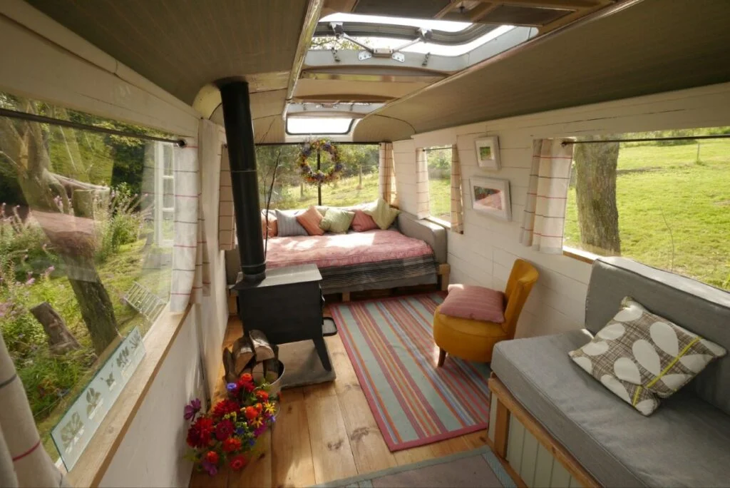 caravan inside