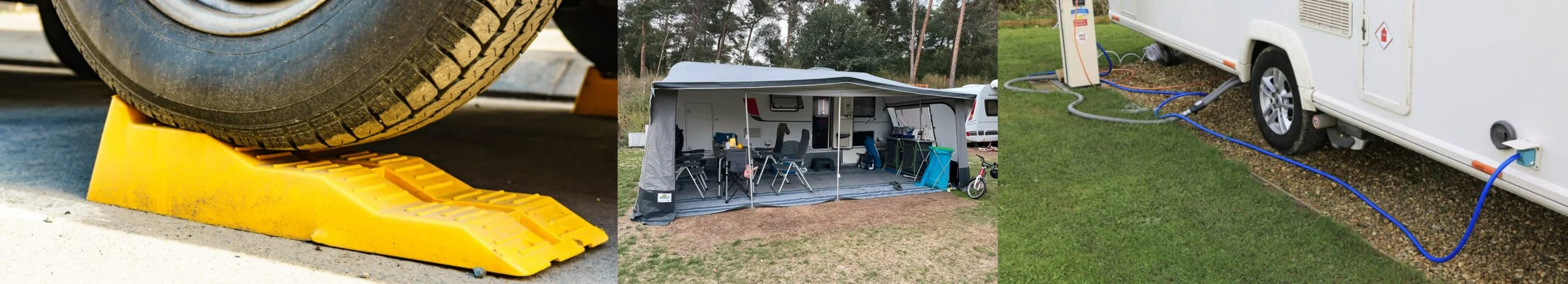 How to set up a caravan