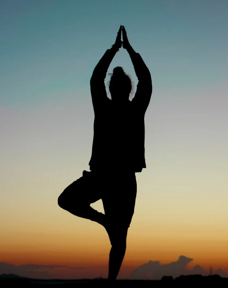 Yoga and camping